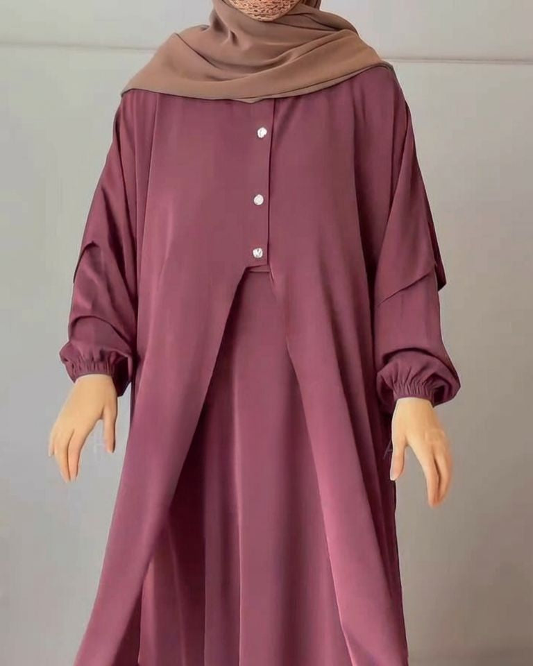Abaya Amal ( 2 pièces )