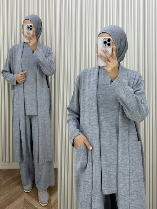 Ensemble Zaynah – 3 Pièces Luxe & Confort