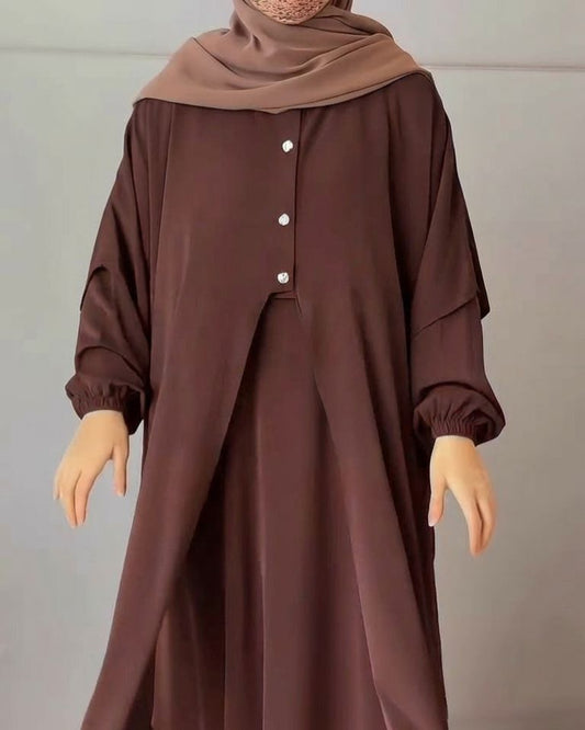 Abaya Amal ( 2 pièces )
