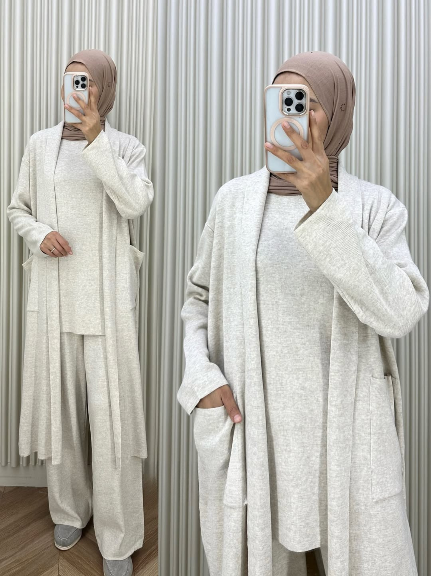 Ensemble Zaynah – 3 Pièces Luxe & Confort