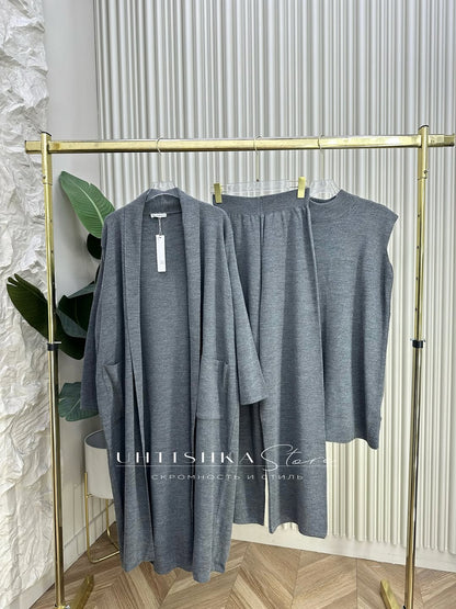 Ensemble Zaynah – 3 Pièces Luxe & Confort